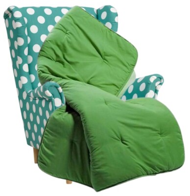 Plaid Steppdecke Double Face gepolstert und gesteppt einfarbig warm Mehrzweck