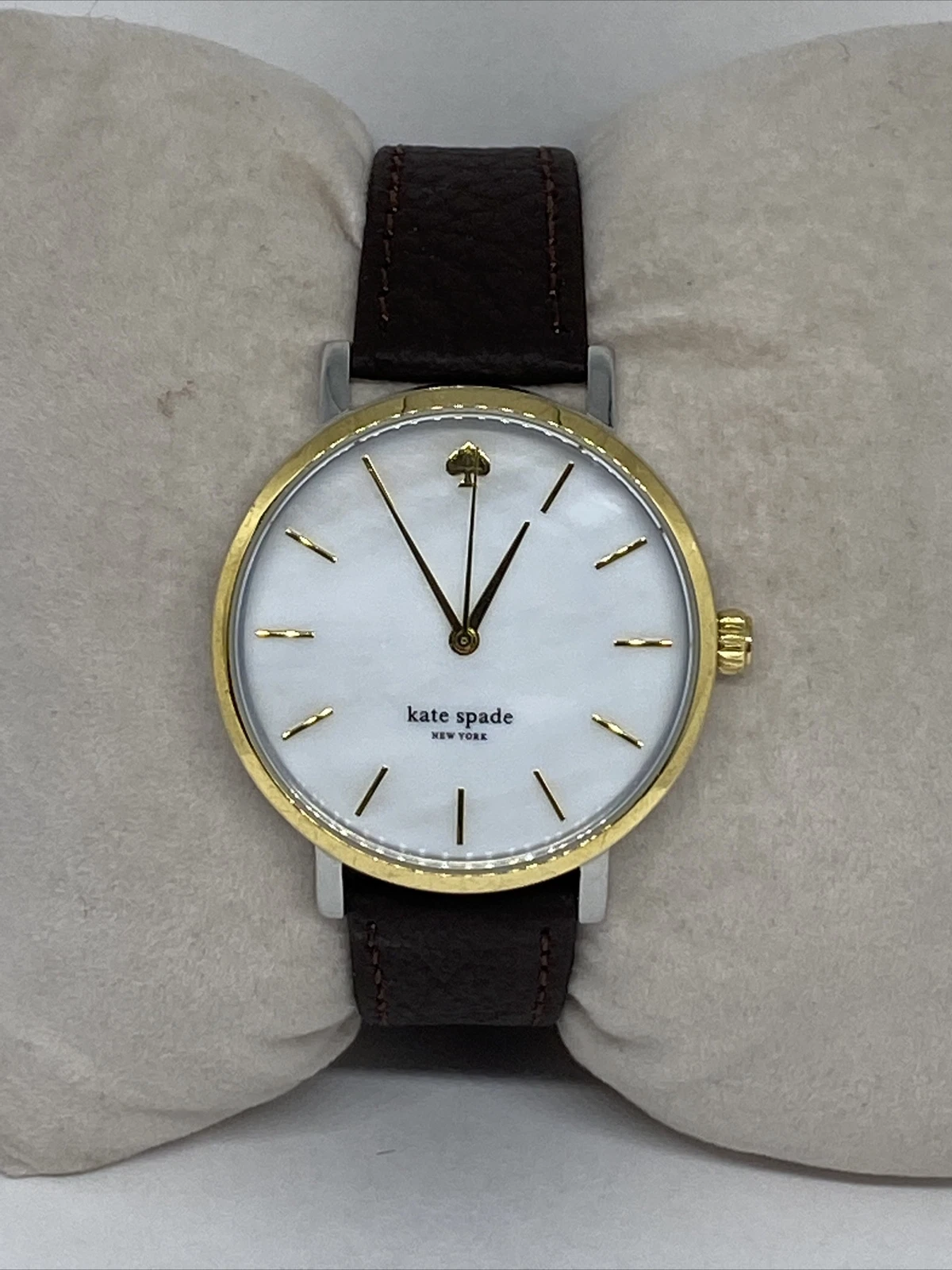 Orologio Kate Spade New York Gramercy 0005 donna pelle marrone analogico quarzo VK139