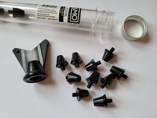 AMO Professional Replacement Metal Soft Ground Studs - Black : 8x13mm + 4x15mm