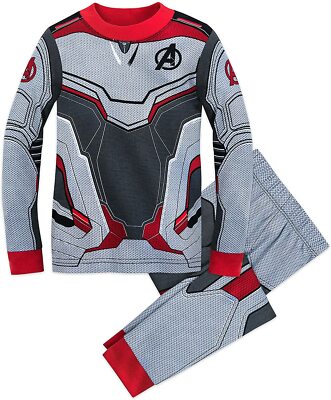 Marvel Avengers Endgame 2PC Long Sleeve Tight Fit Cotton Pajama Set Boy 5