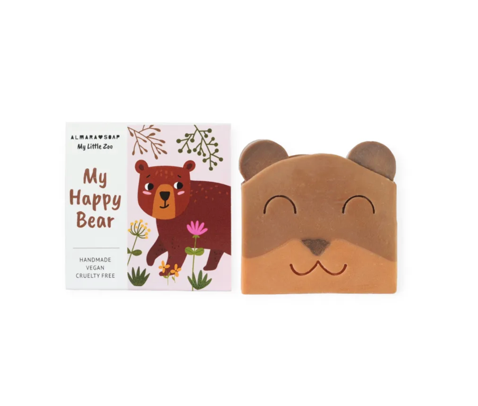 Almara Soap for Kids MY HAPPY BEAR Sapone artigianale per bambini ai Mirtilli