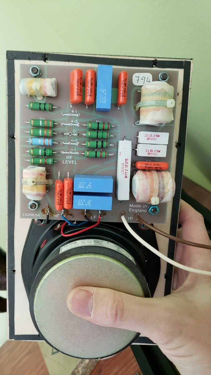 ROGERS LS3/5A ブラック 11ohms ペア 2 X ROGERS LS3/5A LS3 5A 11 Ohm Bookshelf speaker pair