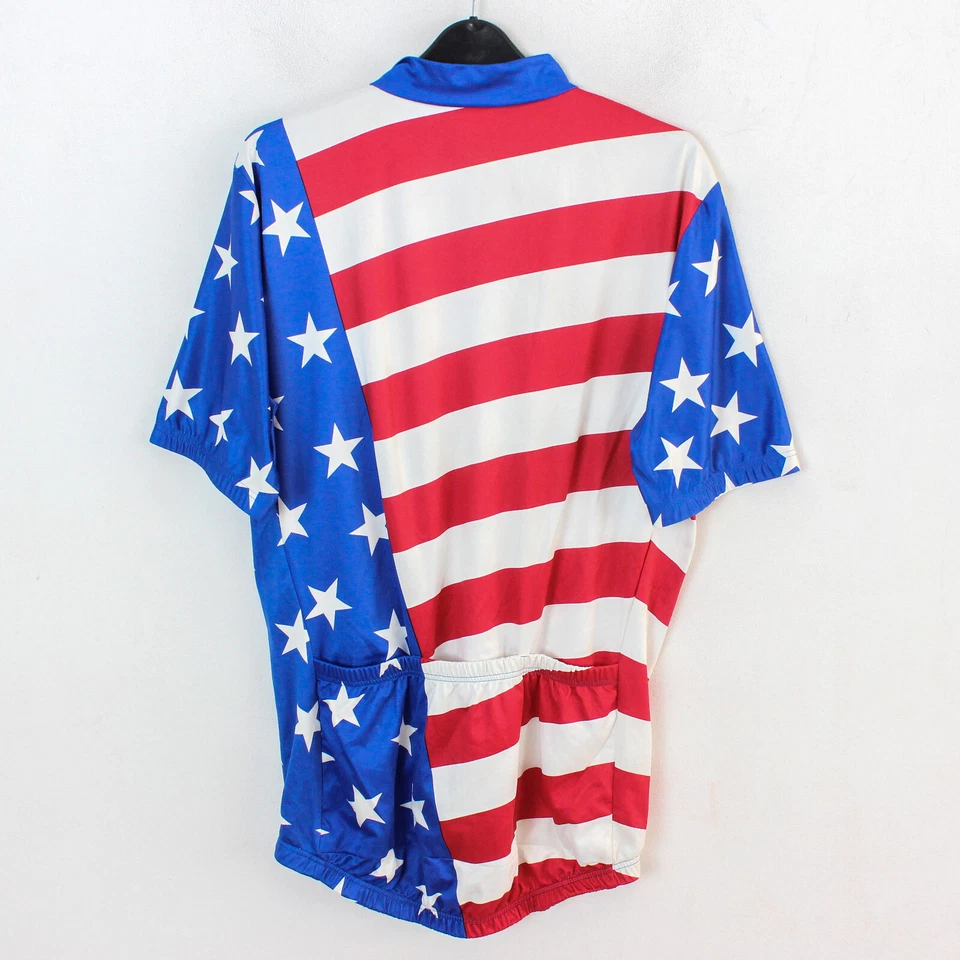 Camiseta deportiva de ciclismo Gore Bike Wear para hombre M Estados Unidos kit top bandera de Estados Unidos carreras Foto 3 de 4