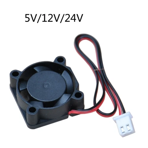 DC5V 12V 24V 2510 25mm 25x25x10mm Cooling Fan 3D Printer Graphics Card Fan