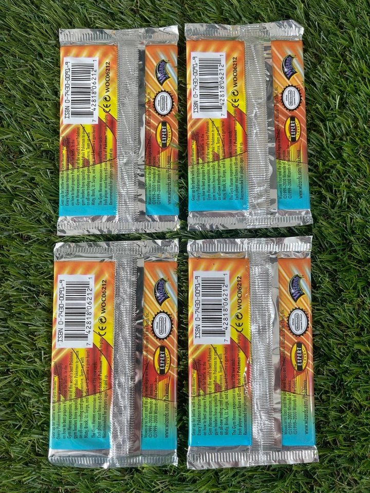 CAJA FRESCA Pokemon 1ª Edición Gimnasio Héroes Booster Pack SELLADO DE FÁBRICA WOTC Foto 3 de 3