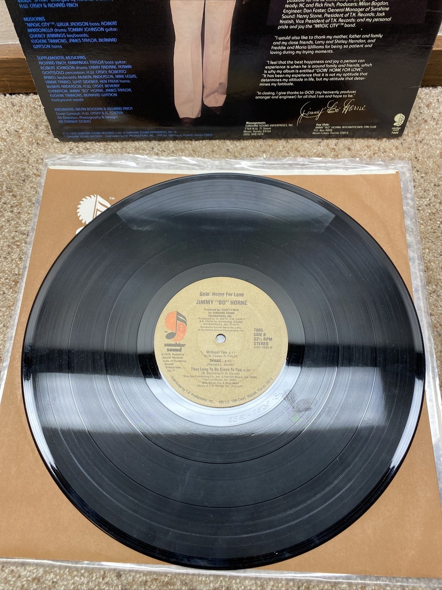 33 rpm vinyl Jimmy Bo Horne | eBay