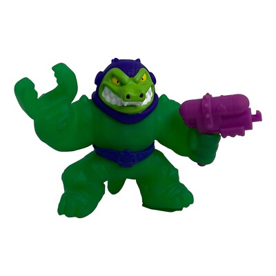 Heroes of Goo Jit Zu Galaxy Blast Hero Pack 5'' Rock Jaw w/ Water Blaster Loose