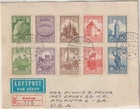 DENMARK: 1962 FIRST DAY COVER SCOTT # 342-351 1000th ANNIV. KINGDOM OF DENMARK
