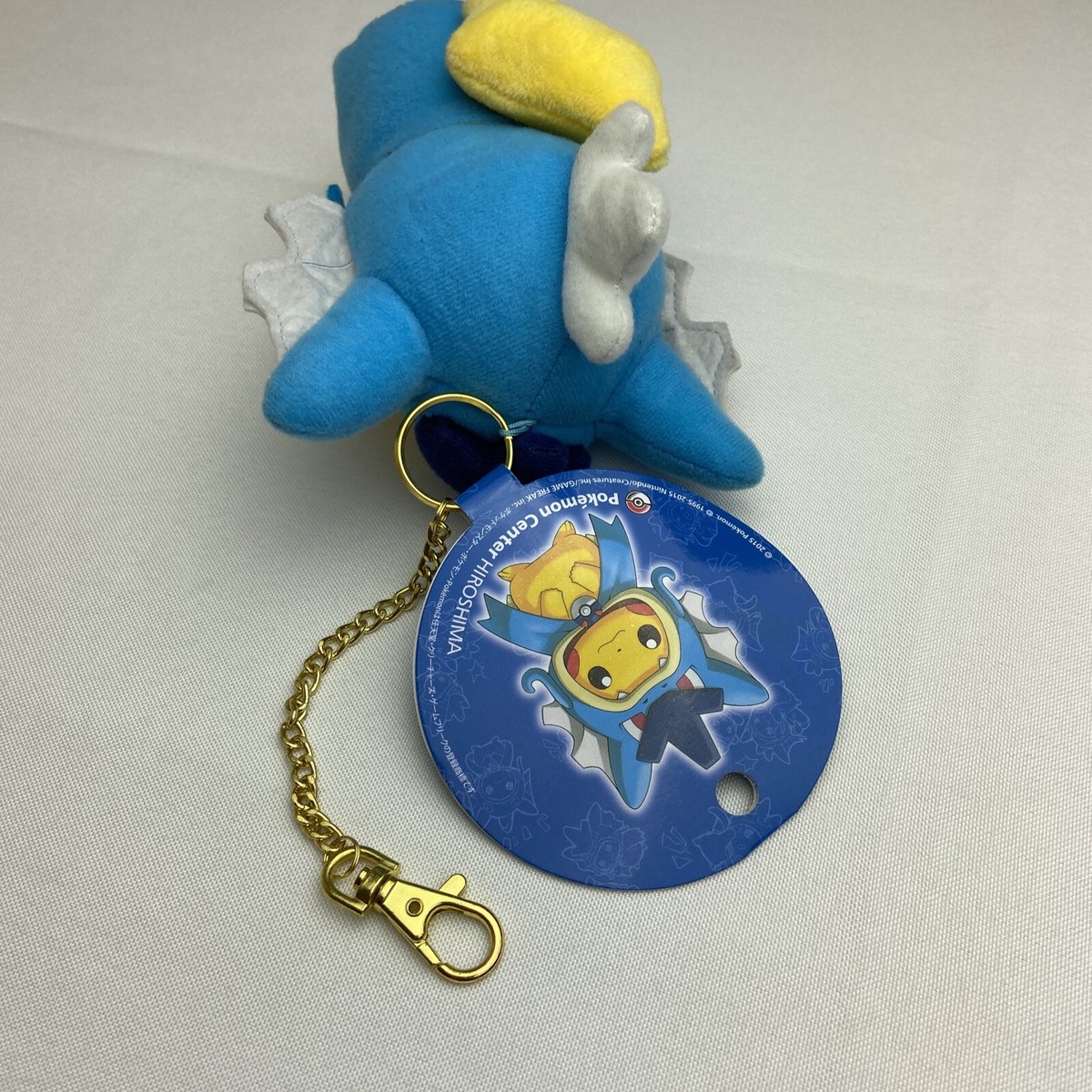 ケケケ Pokemon Center Hiroshima Gyarados Poncho Pikachu Plush