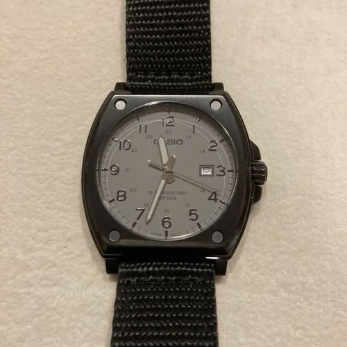 CASIO Standard MTP-E715C -8AVDF Modello Oltremare Grigio Usato F/S WTN