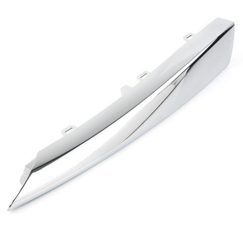 Fit Jaguar XF 2012-2015 Left Front Side Grille Chrome Molding Trim ABS Plastic - Picture 3 of 8