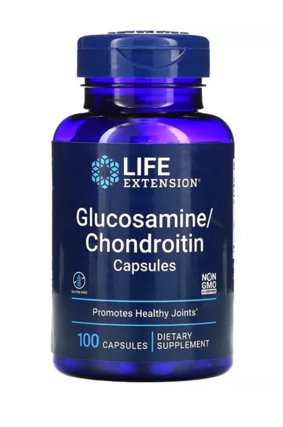 Life Extension Glucosamine/Chondroitin Capsules 100 Capsules - Image 3