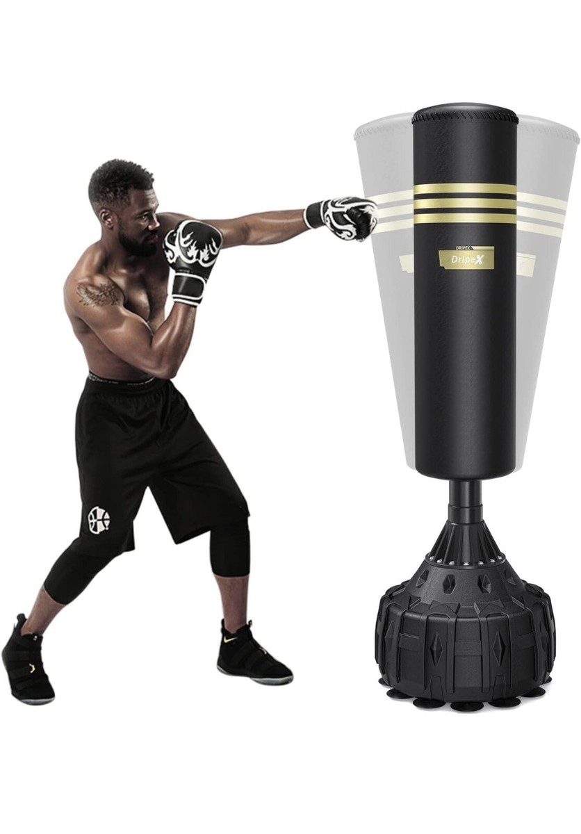 Dripex Punching Bag, Ground Boxing Bag Freestanding Boxing Bag