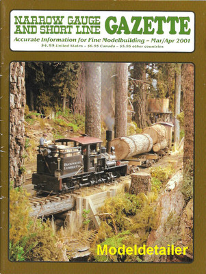 Schmalspuranzeiger März 01 V&T Lyon Ormsby Ophir Straßenbahn Hollywood Agnew Station