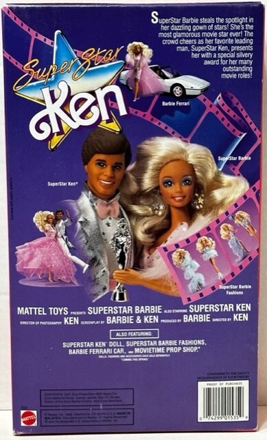♛Vintage◈ Barbie&Ken ♢♦OnParade!◈稀少♦♢レア Vintage Super Star KEN Doll Award-Winning Movie Star 1988 Mattel