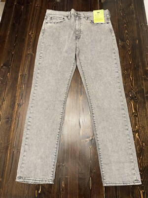 Levi's Men's Premium 511 Slim Jeans, 36x32, Grey, Stretch, New With Tags