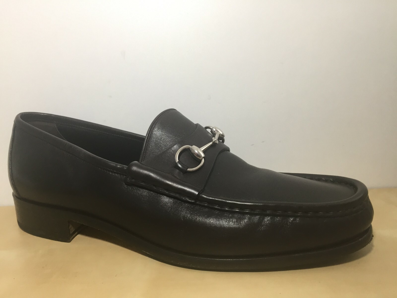 Silver Horsebit Loafer Dress Shoe 