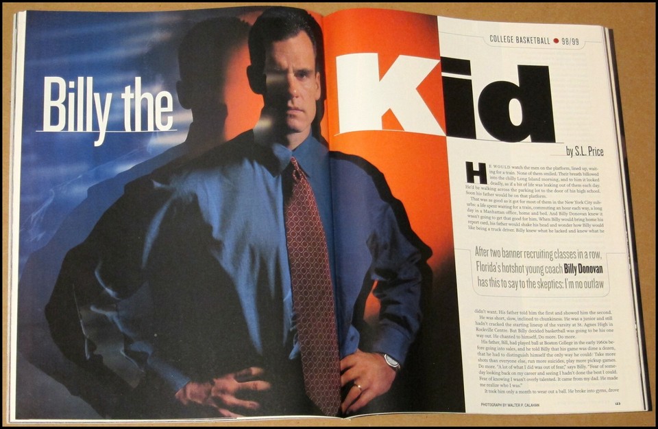 11/23/1998 Sports Illustrated Arthur Lee Stanford Billy Donovan Atlanta