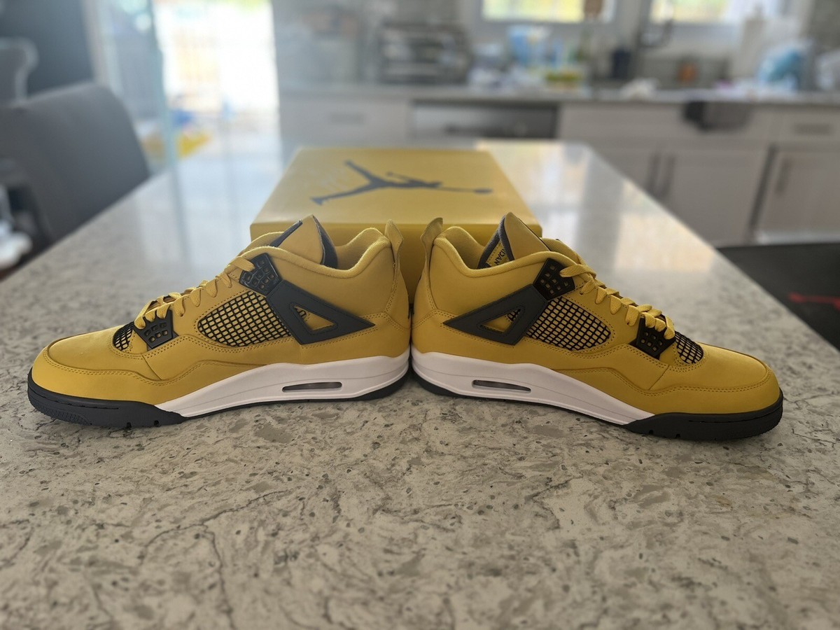 Jordan 4 Retro Mid Lightning - Size 13 195238771539| eBay