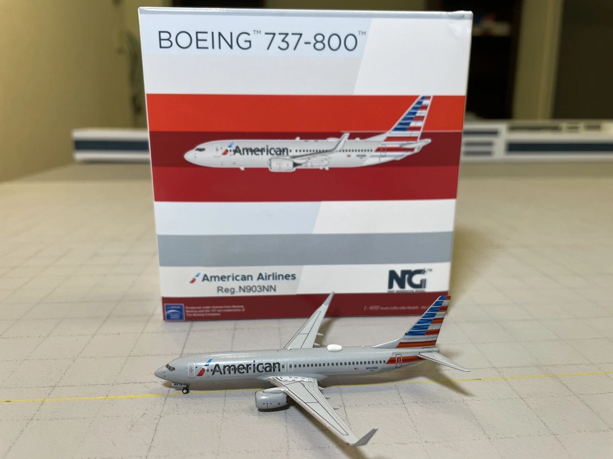 NG Models American Airlines Boeing 737-800 1:400