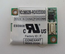 Used Dell Modem Card/ Chip/ Board, DPN: DN249, Rev. A01, CONEXANT RD02-D330