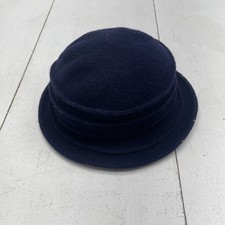 VTG Burberrys Womens Medium M Dark Navy Blue Bowler Derby Hat Made in England Burberry | Accessories | Vtg Burberrys Womens Medium M Dark  main image 4