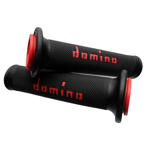 Domino Griffgummi Offroad Rechts D.22Mm. L.126Mm Offen Schwarz A01041C4240B7-0-image