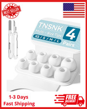 4 Pairs Replacement Ear Tips for Airpods Pro 2Nd/1St Generation with Portable St