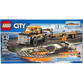 LEGO CITY: 4x4 with Powerboat (60085)