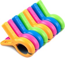 Large Beach Towel Clips for Beach Chairs, 8 Pcs Towel Holder for Beach Chair