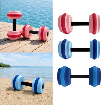 Aquatic Dumbbell Swimming Barbell Adults Kids Equipment Practical Fitness Tool