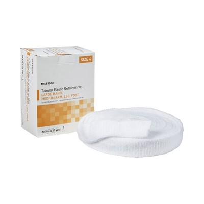 McKesson Elastic Net Retainer Dressing 10.5'' x 25 Yd Sz. 4 1 per Box