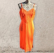 Vintage Orange Sweetheart Lingerie