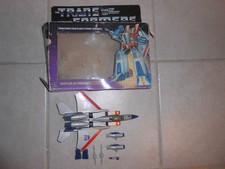 G1 Transformers 1984 Starscream in Box near complete  RARE