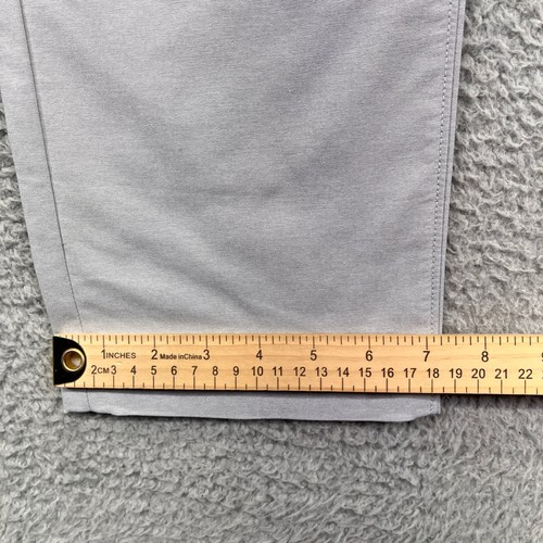 Tommy Bahama Pants Mens 35x30 Gray IslandZone Performance Stretch Chino Golf - Picture 13 of 14