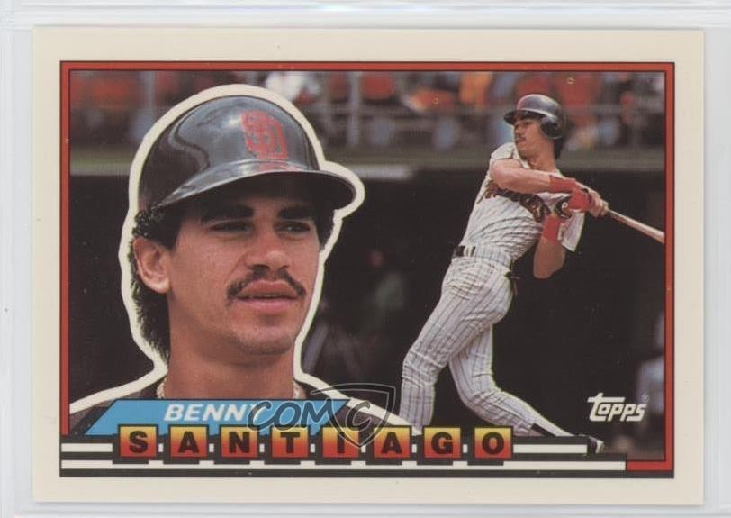 1989 Topps Big Benito Santiago #134 te2