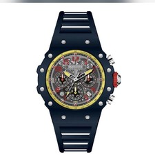 Invicta Racing Vaulthan Men Dark Blue 44mm Quartz Watch NIB