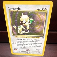 Pokémon Smeargle Neo Discovery 11/75 Holo Rare 50 HP Unlimited English Card on eBay
