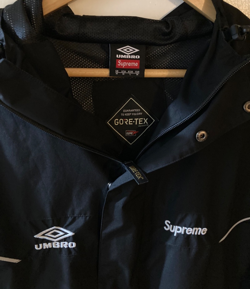 Supreme/Umbro Track Jacket Black (Medium) | eBay