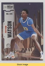 2022 Skybox Metal Universe Champions Spectrum Peyton Watson #076 READ 0b3