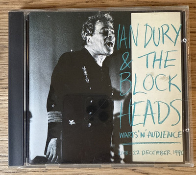 Ian Dury & The Blockheads: Warts 'N' Audience Live: 22 December 1990 CD Album