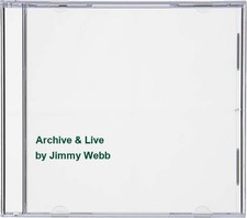 Archive & Live - Jimmy Webb CD EWVG The Cheap Fast Free Post