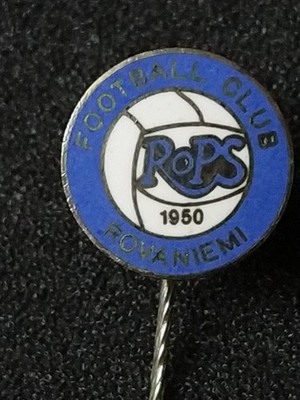 alte Nadel old badge EMAILL. 80er J. * RoPS Rovaniemi FC PS * Finnland Finland
