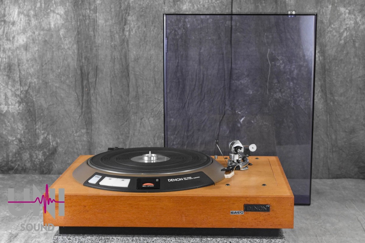 DENON DP-3000 Direct Drive Turntable + DK-100 w/SME 3009 in Good