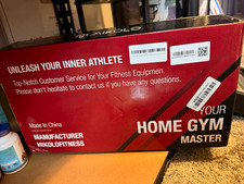 Imagen de MIKOLOFITNESS Home Gym Master Strength Training Home Gym Equipment Red/Black