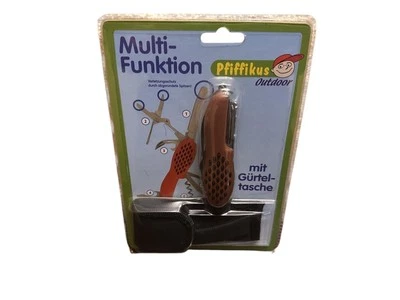 LOUIS N. KUENEN GMBH Pfiffikus Kuenen Taschenmesser & Etui | 10 Funktionen Outdoor Kinder | NEU