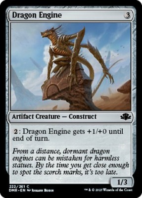 Dragon Engine Dominaria Remastered Lightly Played, English