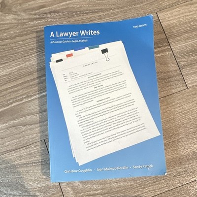 Carolina Academic Press A Lawyer Writes 3rd Ed Paperback 2018 ISBN 9781531008765