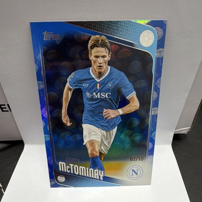 Topps UEFA Club Competitions 2025-26 Scott McTominay #41 SSC Napoli 02/10