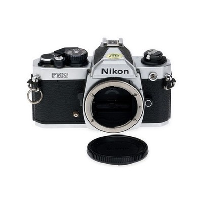 Nikon FM2N 35mm Film Manual Focus SLR Camera Body Silver